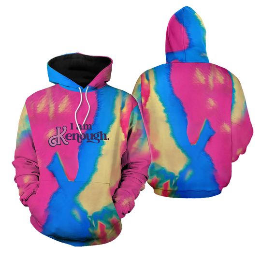 Discover I Am Kenough Barbemheimer Movie 2023 3D Hoodie