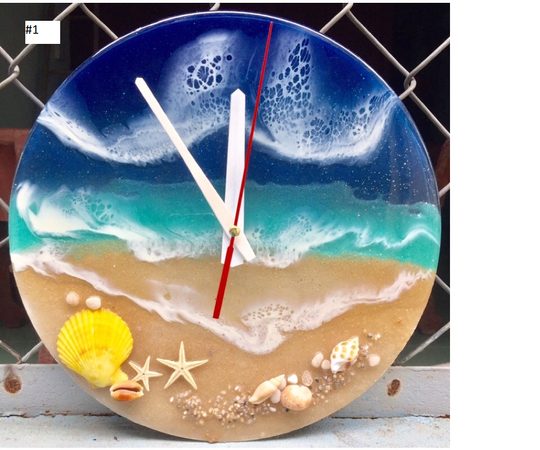 Discover Seawaves Clock For Walls, Home Decor