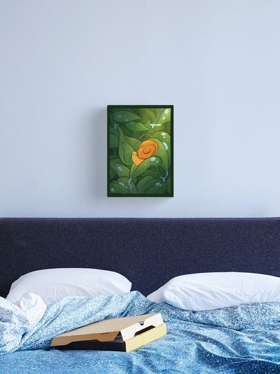 Discover Pothos Snail  | Canvas Print