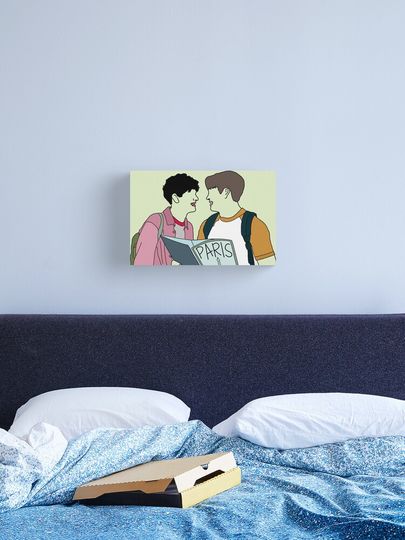 Discover Heartstopper - Nick & Charlie in Paris | Canvas Print