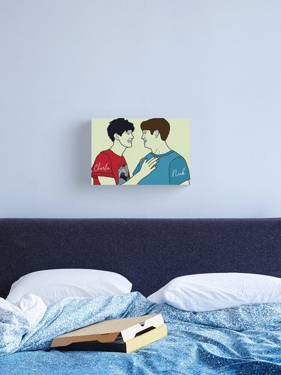 Discover Heartstopper - Nick & Charlie being cute | Canvas Print