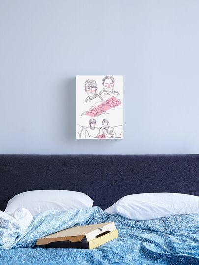 Discover Heartstopper S2 fanart 01 | Canvas Print