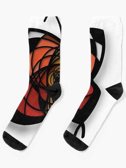Discover Cethosia Biblis butterfly mandala | Socks