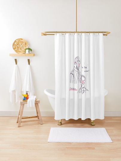 Discover Heartstopper S2 fanart 13 | Shower Curtain