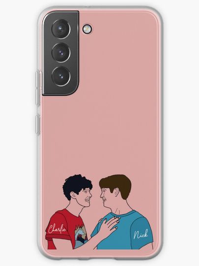 Discover Heartstopper - Nick & Charlie being cute | Samsung Galaxy Phone Case