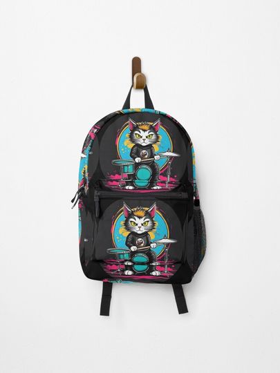 Discover Drummer Cat VIII | Backpack