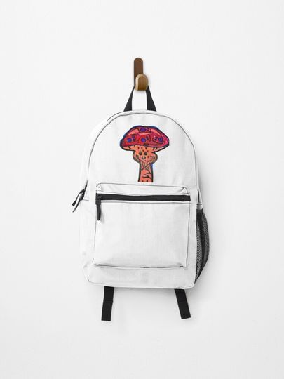 Discover Large red mushroom friend  | Backpack