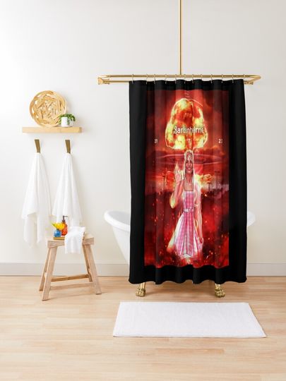 Discover barbenheimer | Shower Curtain