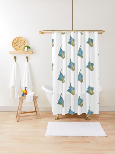 Discover Angel Shark | Shower Curtain