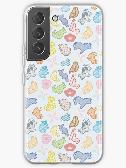 Discover Furuba cute pattern | Samsung Galaxy Phone Case