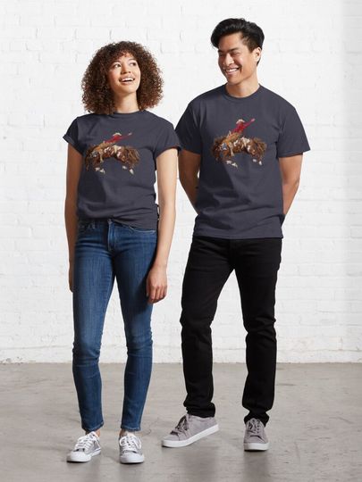 Discover Vintage rodeo cowboy | Classic T-Shirt