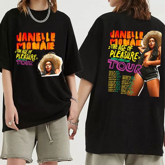 Discover Janelle Mone The Age of Pleasure Tour 2023 Shirt