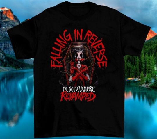 Discover Falling In Reverse I'm Not a Vampire Revamped Shirt