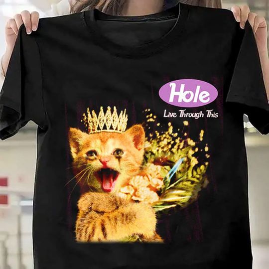 Discover Cat Hole Band Live Through This Gift For Fan Shirt, Vintage Cat Hole Band Shirt