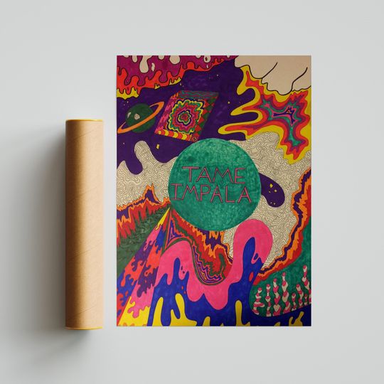 Discover Tame Impala Band Poster