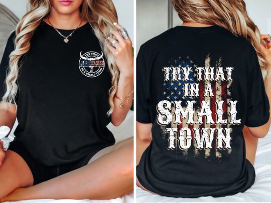 Discover Try That In A Small Town Shirt, Country Music Shirt, American Flag Shirt, Aldean Team Shirt