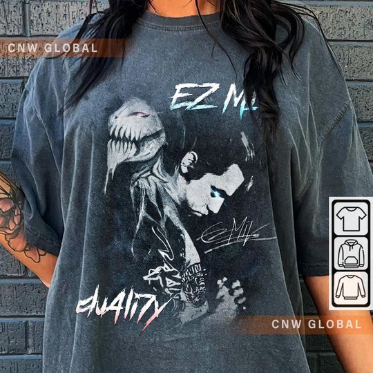 Discover Ez Mil Rap Shirt, Eminem Ez Mil Du4Li7Y Album Concert Tour 2023 Vintage 90s Y2K