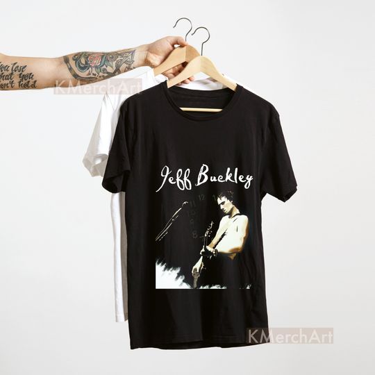 Discover JEFF BUCKLEY T-shirt, Vintage 90s Jeff Buckley Tour Concert Tee