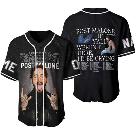 Discover Post Malone Baseball Jersey