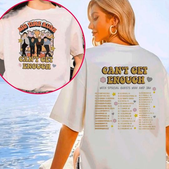 Discover 2 Sides Big Time Rush Band Cant Get Enough Tour Shirt