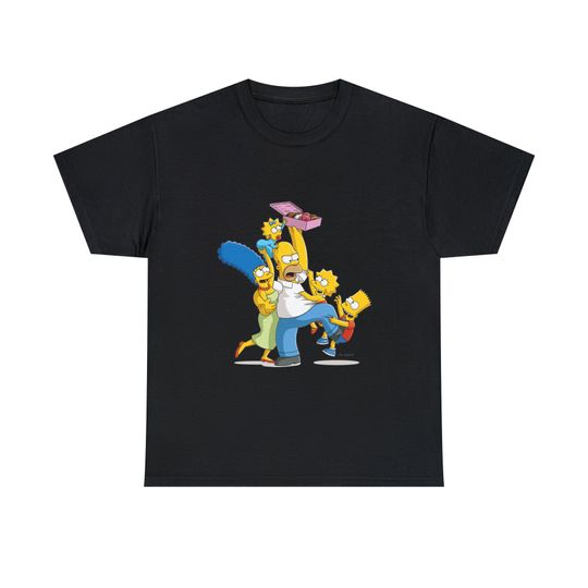 Discover The Simpsons Shirt, Funny The Simpson Family Shirt, Cartoon T-Shirt