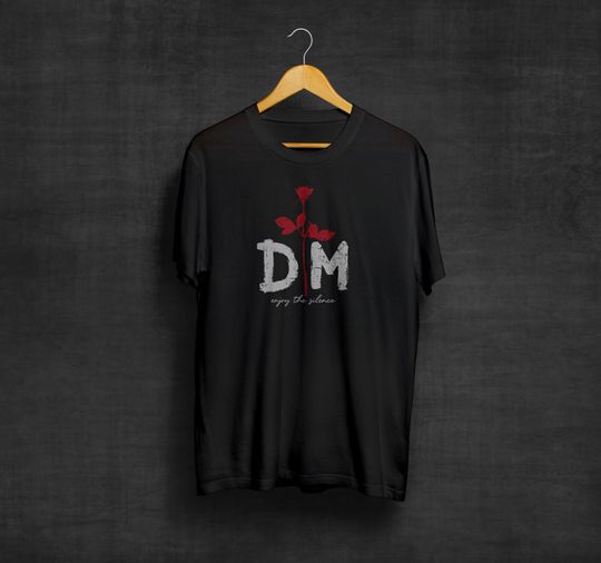 Discover DM Enjoy The Silence Black T-Shirt