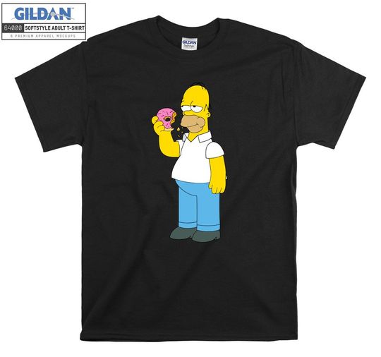 Discover The Simpsons Homer Simpson Donut T shirt