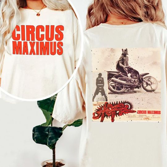 Discover Travis Circus Maximus In Theatres July 27 2023 Two Sides Fan Gifts Classic T-Shirt