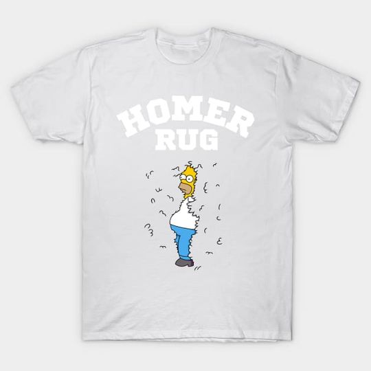 Discover Homer Rug Simpsons T-Shirt