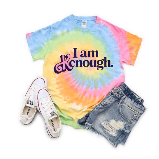 Discover I Am Kenough Tie Dye Shirt