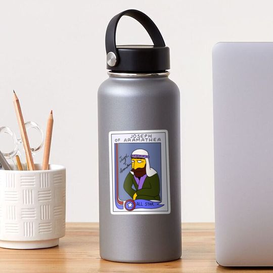Discover Joseph of Aramathea Simpsons Sticker
