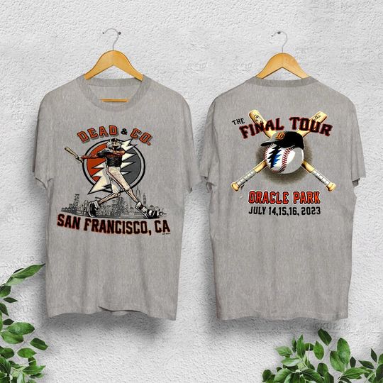 Discover Color Dead & Company The Final Oracle Park San Fransisco shirt