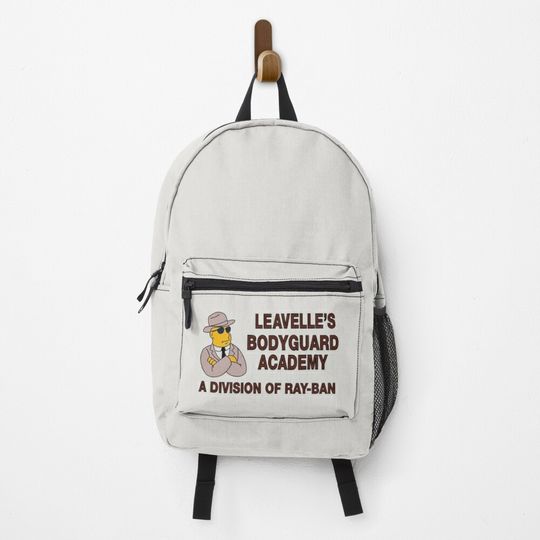 Discover Leavelle's Bodyguard Academy Simpsons Backpack