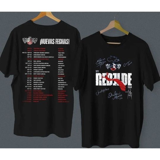 Discover Rebelde Concert 2023 Shirt, Soy Rebelde Tour 2023 Shirt, RBD Concert Tshirt