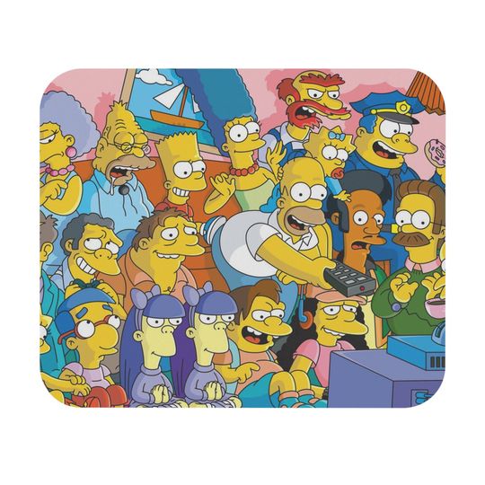 Discover The Simpsons Mouse Pad