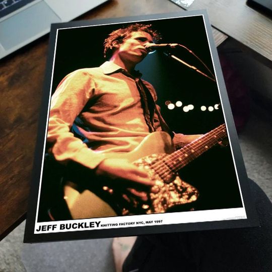 Discover Jeff Buckley poster LIVE Knitting