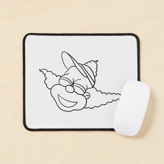 Discover Krusty Simpsons Mouse Pad