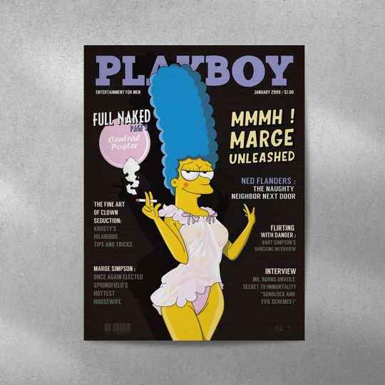 Discover The Simpsons Poster - Marge Simpson