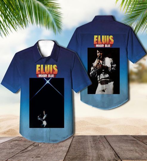 Discover Elvis Presley Hawaiian Shirt, king Of Rock Shirt, Music Hawaiian Shirt