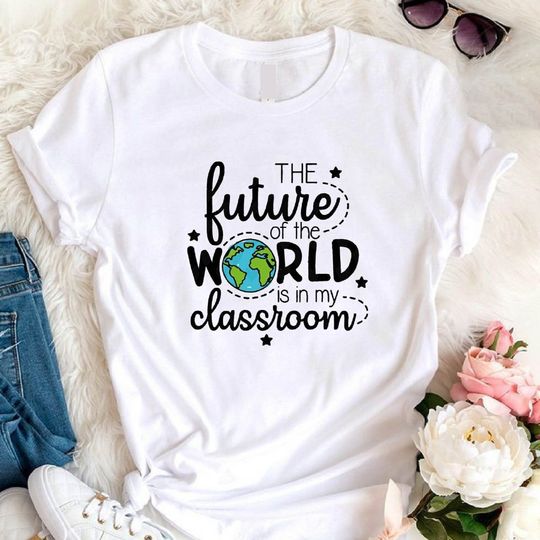 Discover The Future of The World Is In My Classroom, VPK Teacher Shirt, Tutor Gifts, Teacher Appreciation Gift
