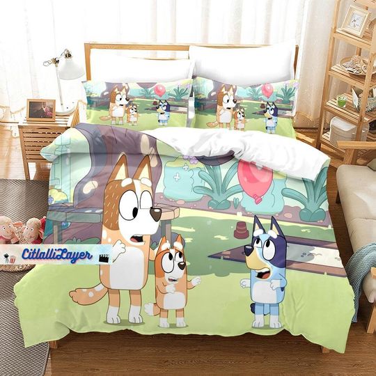 Discover BlueyDad Family Bedding Set, BlueyDad Bedding Set