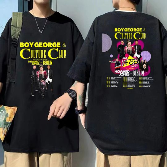 Discover Howard Jones 2023 Tour Shirt, Boy George With Culture Club Shirt