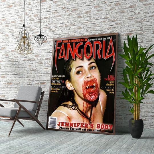 Discover Horror Movie Jennifer Body Megan Fox Poster