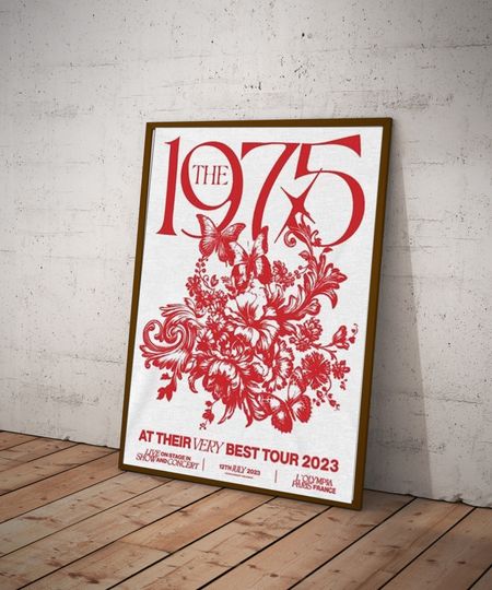 Discover The 1975 At Their Very Best Tour 2023 Poster