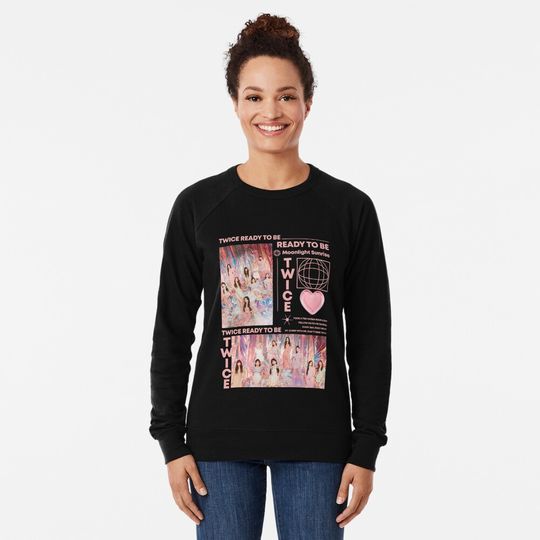Discover World Tour Ready To Be 2023 - Twice  Lightweight Sweatshirt