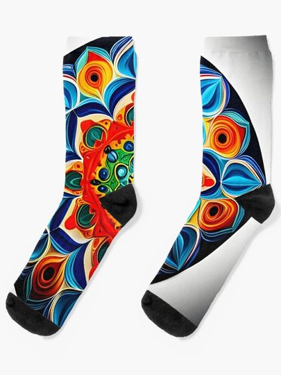 Discover Mandala Twenty One | Socks