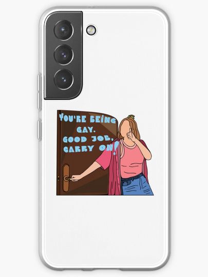 Discover Heartstopper season 2 darcy,you are being gay good job.carry on version 1 | Samsung Galaxy Phone Case