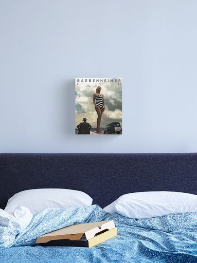 Discover barbenheimer | Canvas Print