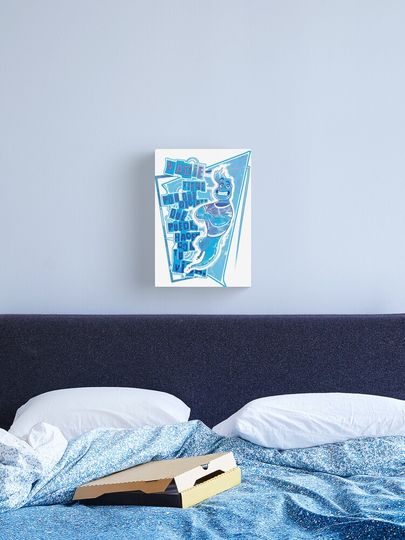 Discover Be Water!! | Canvas Print
