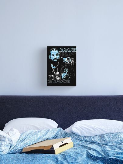 Discover Blur Tour It’s All a 2023 Shirt,Savage Drake 21 - Drake | Canvas Print